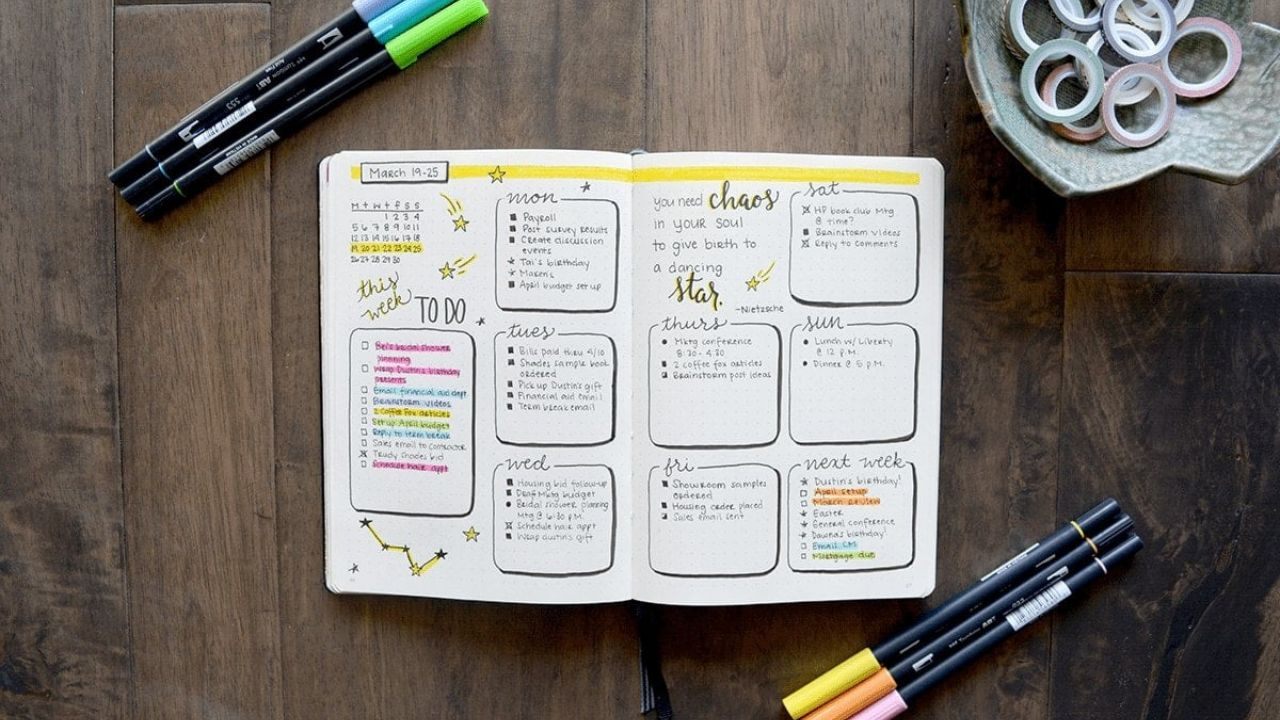 Planification hebdomadaire: comment organiser votre semaine plus efficacement sans vous épuiser